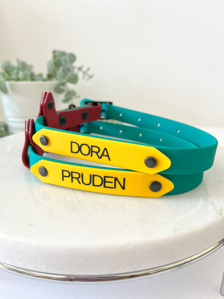 Collar personalizable PVC